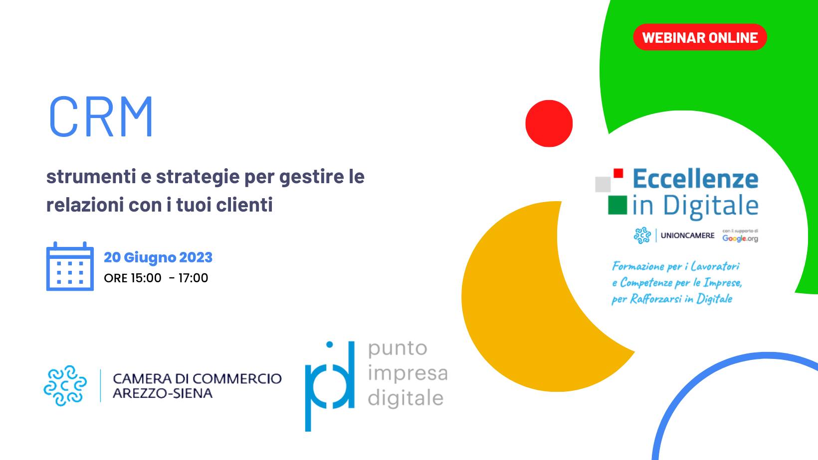 CRM: STRUMENTI E STRATEGIE PER GESTIRE LE RELAZIONI CON I TUOI CLIENTI | PromoSienArezzo