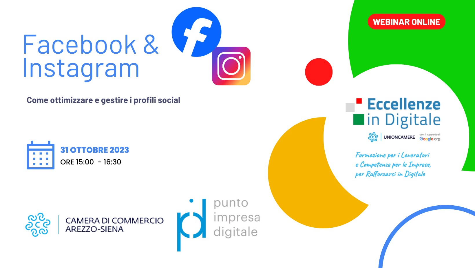 WEBINAR ECCELLENZE IN DIGITALE | PromoSienArezzo